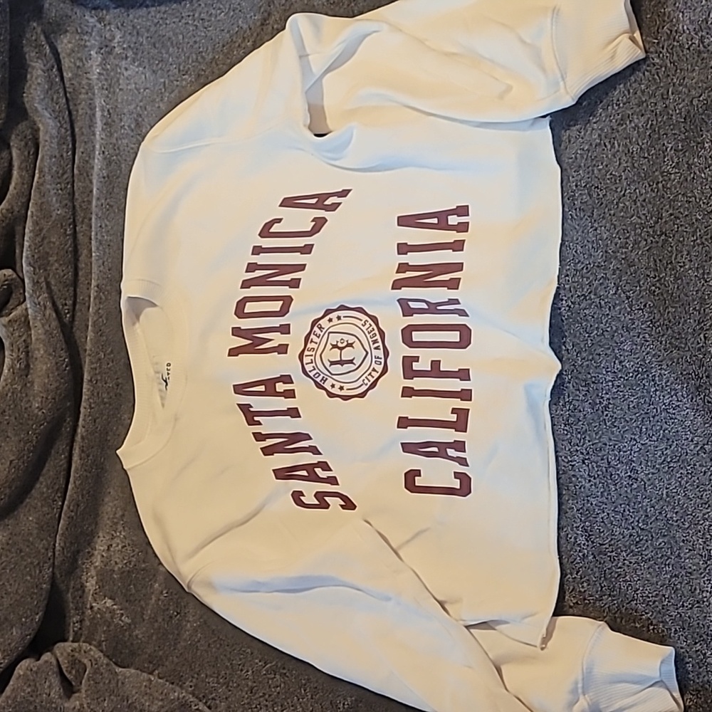 Hollister crop sweater